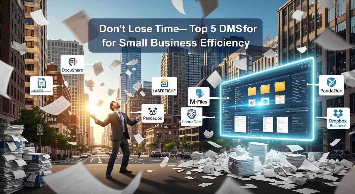 Don't Lose Time- Top 5 DMSfor for Small Business Efficiency