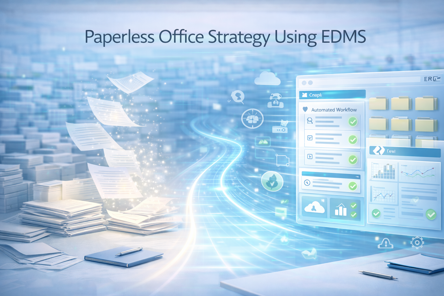 Paperless Office Strategy Using EDMS | EDMSNext