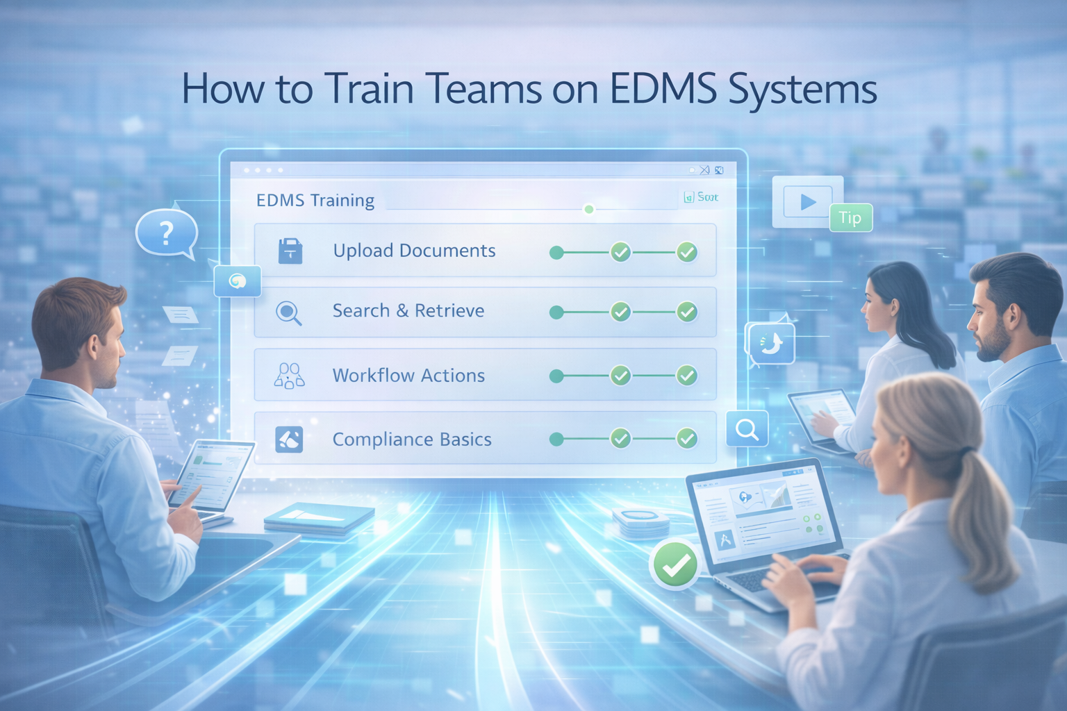 How to Train Teams on EDMS Systems | EDMSNext
