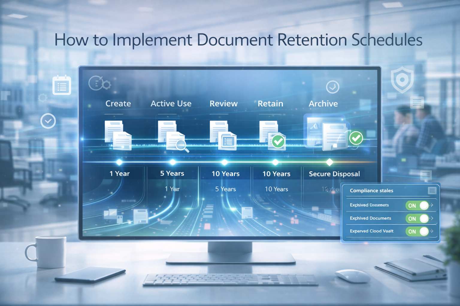 How to Implement Document Retention Schedules | EDMSNext