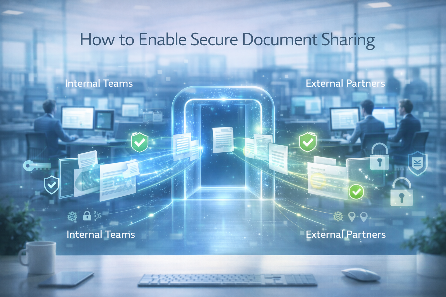 How to Enable Secure Document Sharing | EDMSNext