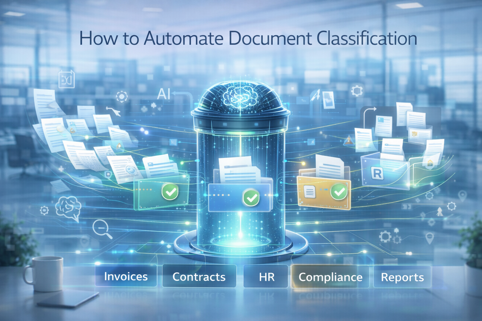 How to Automate Document Classification | EDMSNext