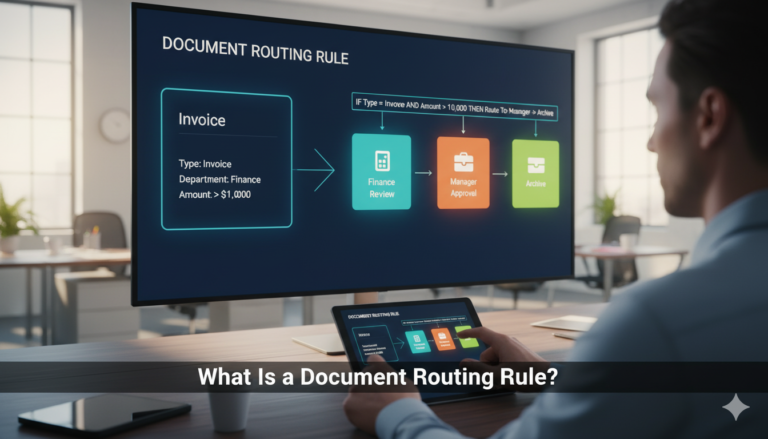 What Is a Document Routing Rule? | EDMSNext (2026)