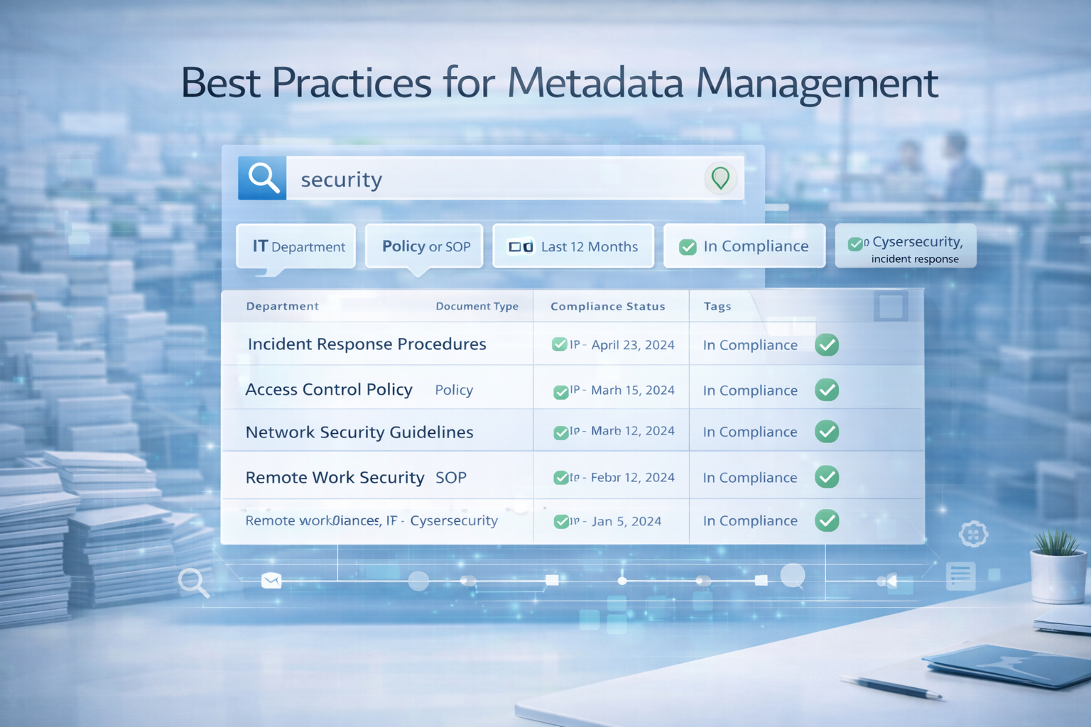 Metadata Dynamic Management Best Practices for Metadata Management | EDMSNext