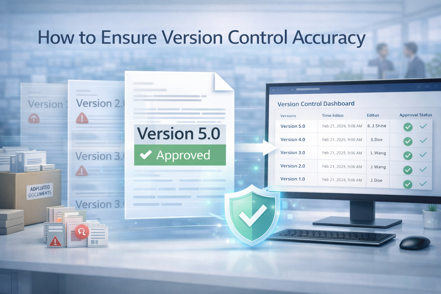 How to Ensure Version Control Accuracy | EDMSNext