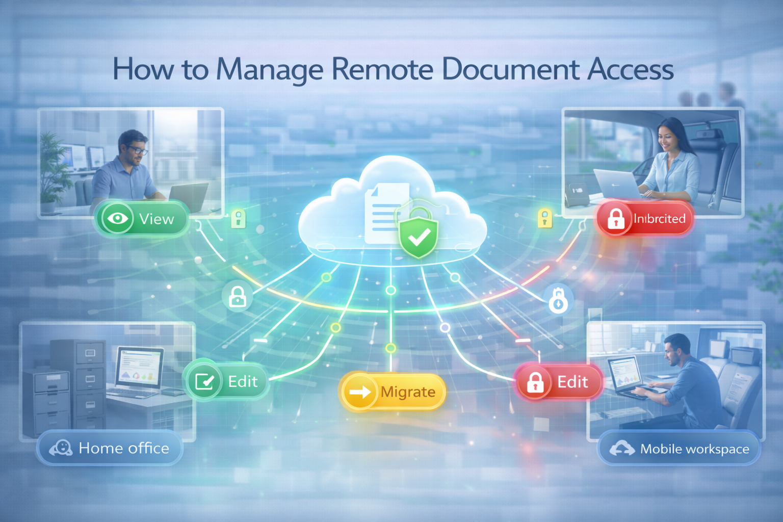 How to Manage Remote Document Access | EDMSNext