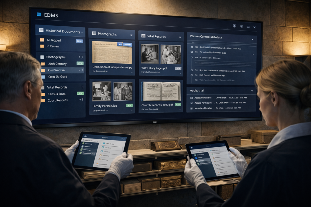 EDMS for Archival Departments | EDMSNext