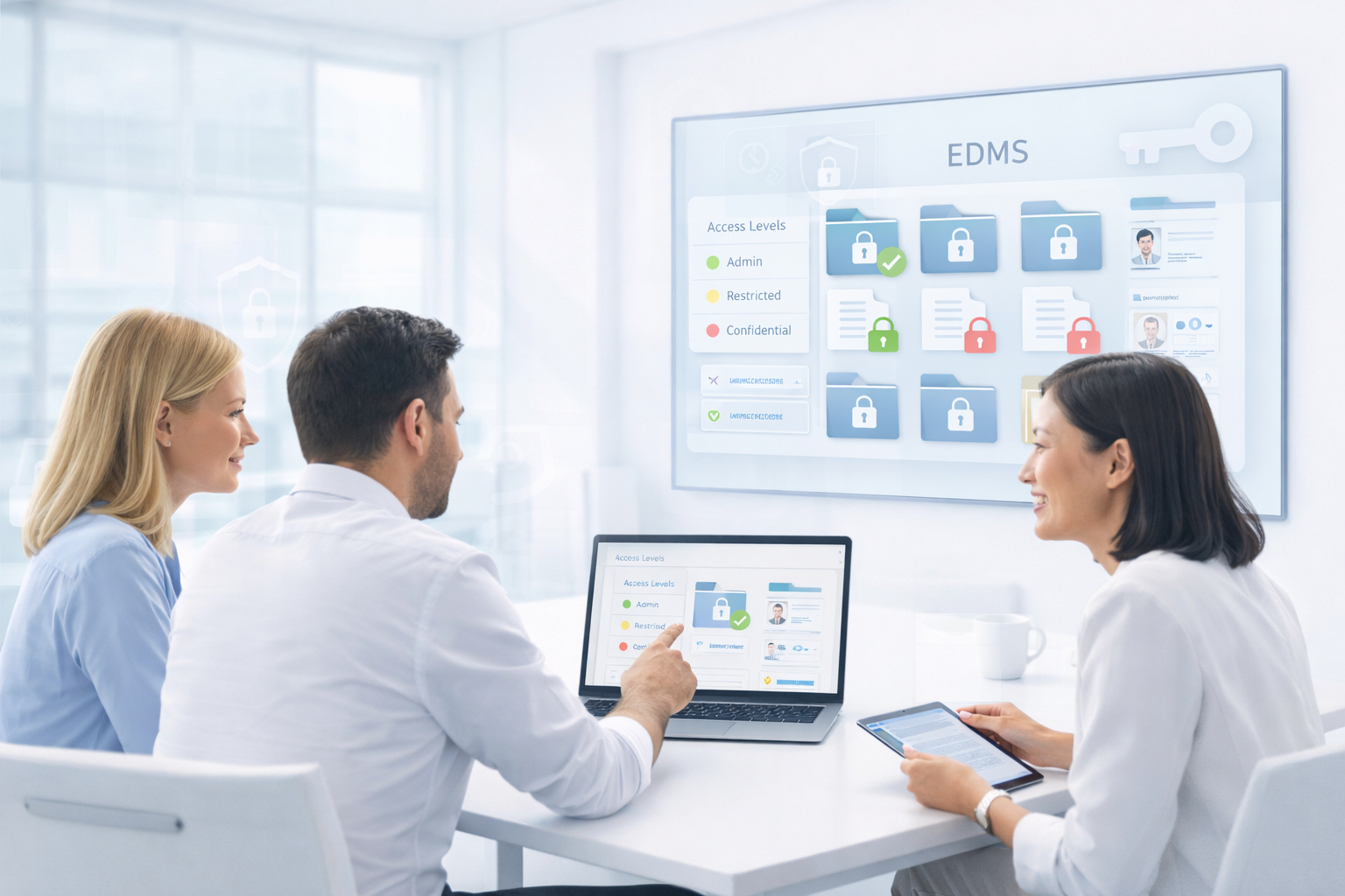 Confidential Document Storage | EDMS | EDMSNext