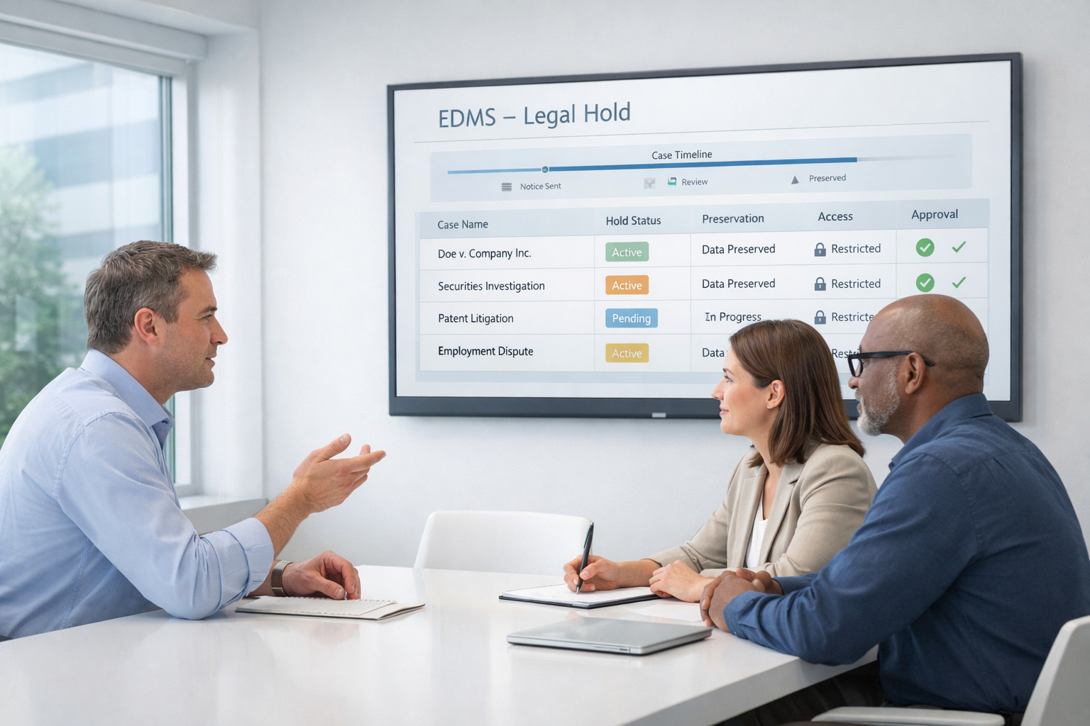 Legal Hold Document Processes | EDMS | EDMSNext
