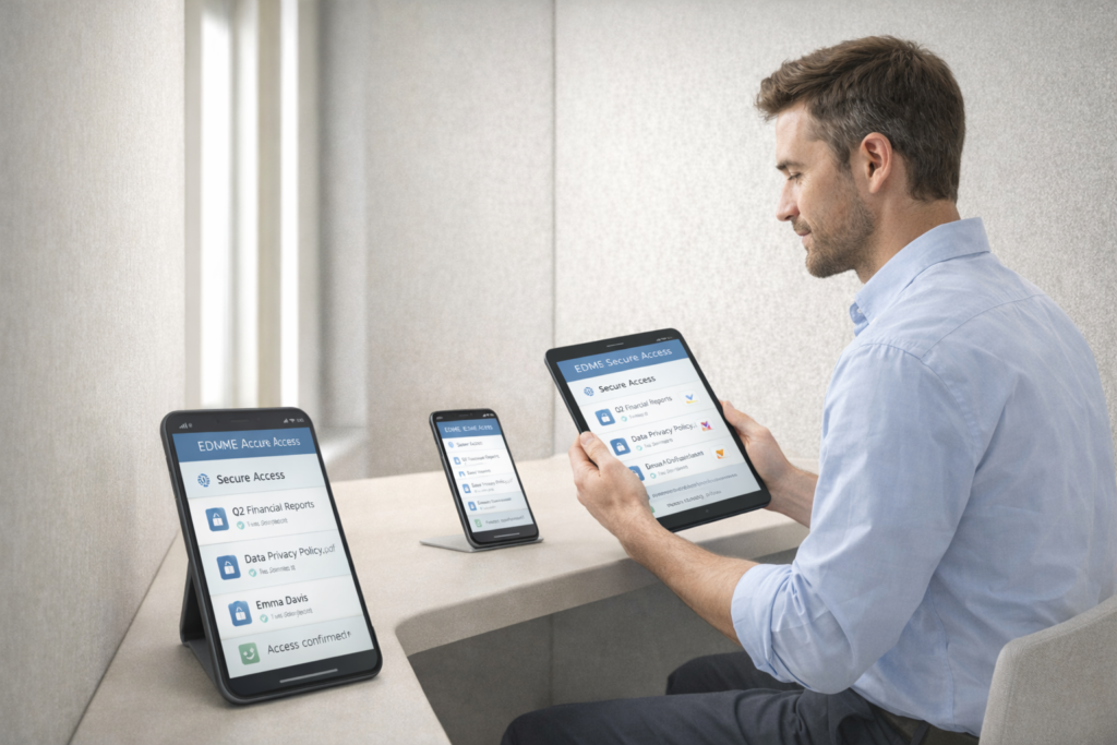 Secure Mobile Document Access | EDMS | EDMSNext