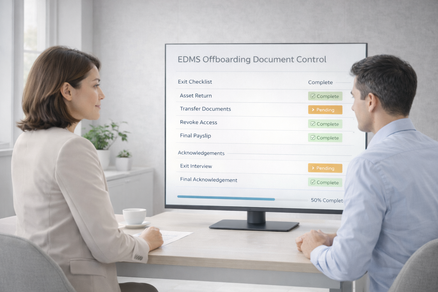 Offboarding Document Control | EDMS | EDMSNext