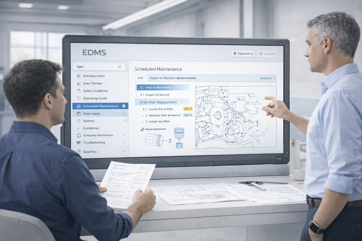 Edms Filenet EDMS for Equipment Manuals | Document Management | EDMSNext