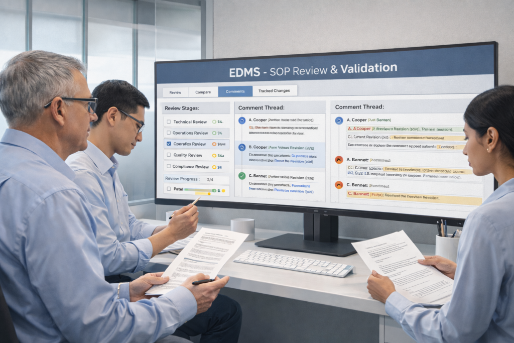 SOP Review Workflows | EDMS | EDMSNext