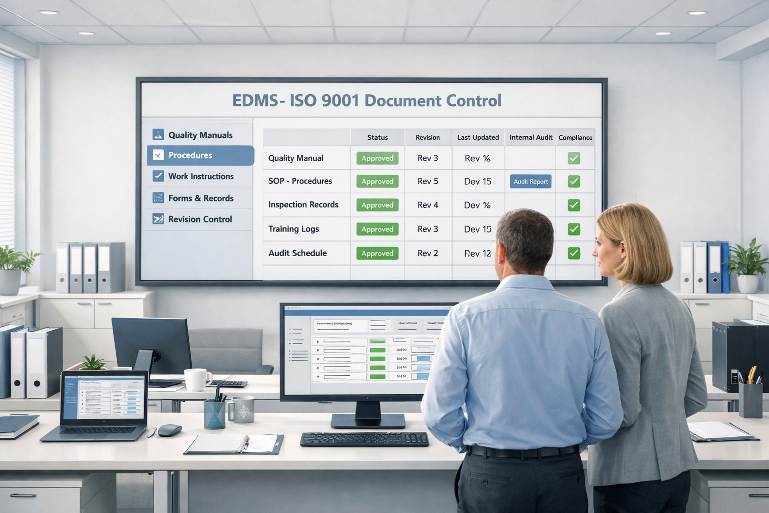 ISO 9001 Document Management | EDMS | EDMSNext