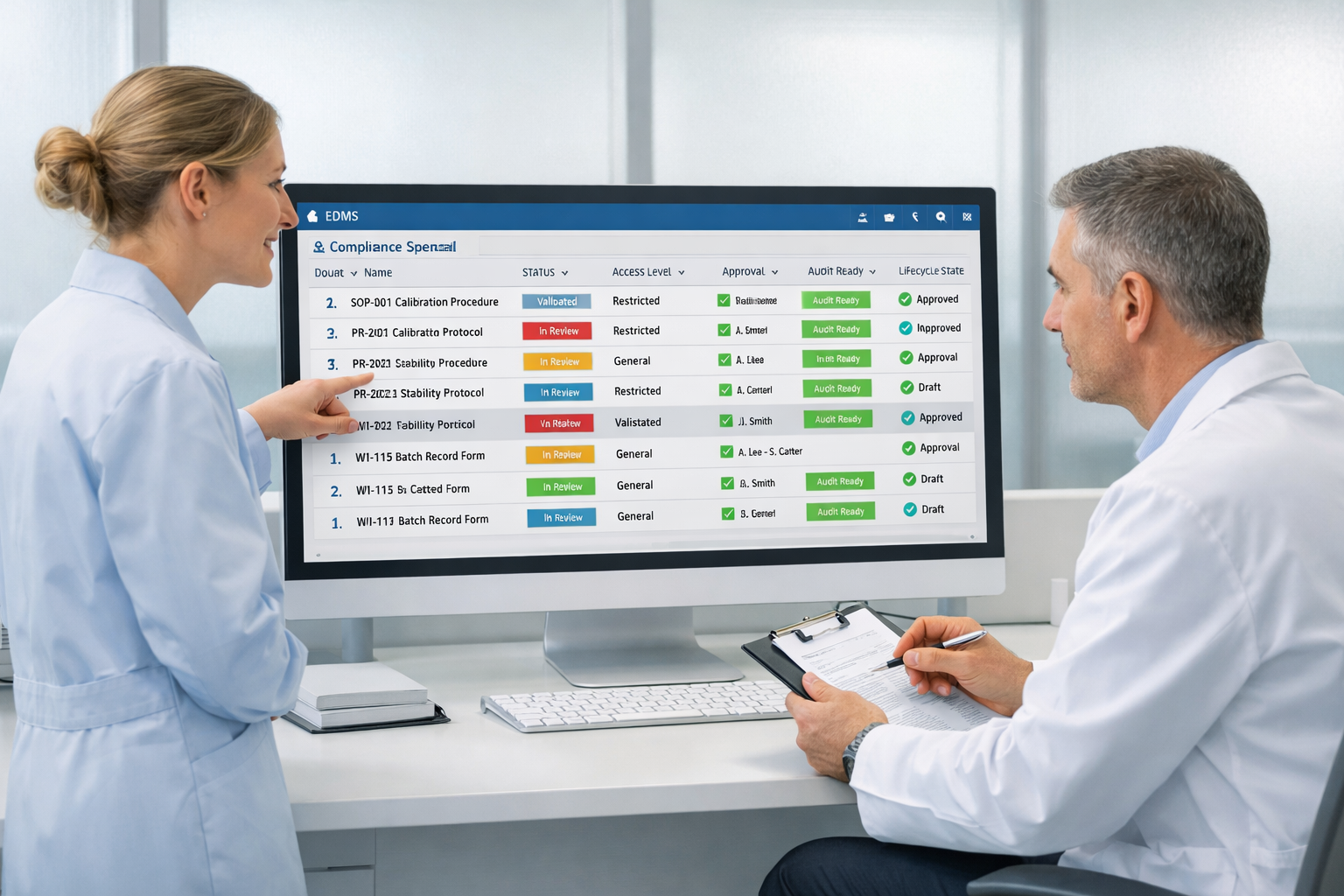GxP Document Control | EDMS | EDMSNext