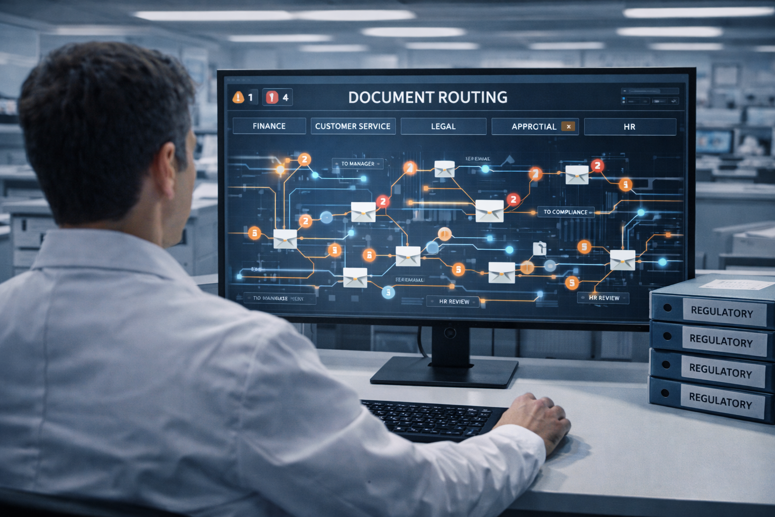 EDMSNext Document Routing Automation | EDMSNext (2026)