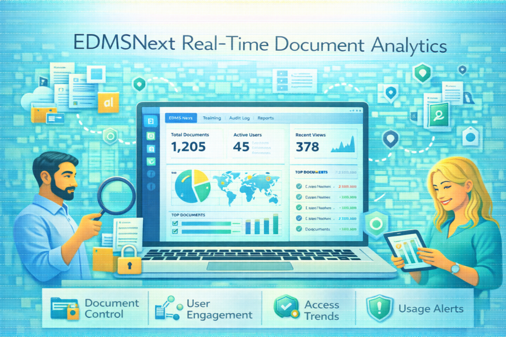EDMSNext Compliance Dashboard | EDMSNext (2026)