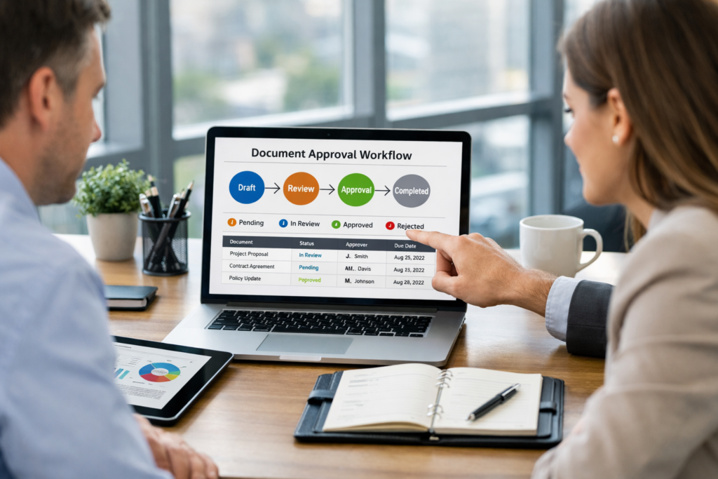 Document Approval Workflow Software | EDMSNext