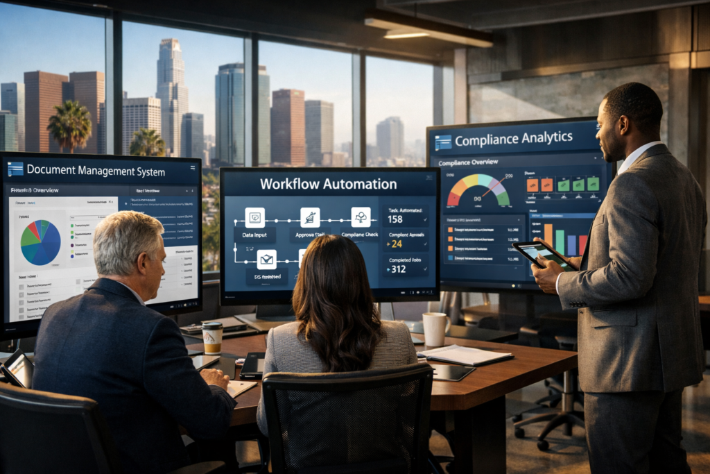 EDMS in Los Angeles, California | EDMSNEXT Software