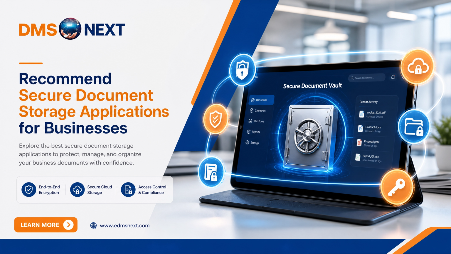 Recommend Secure Document Storage Applications Businesses