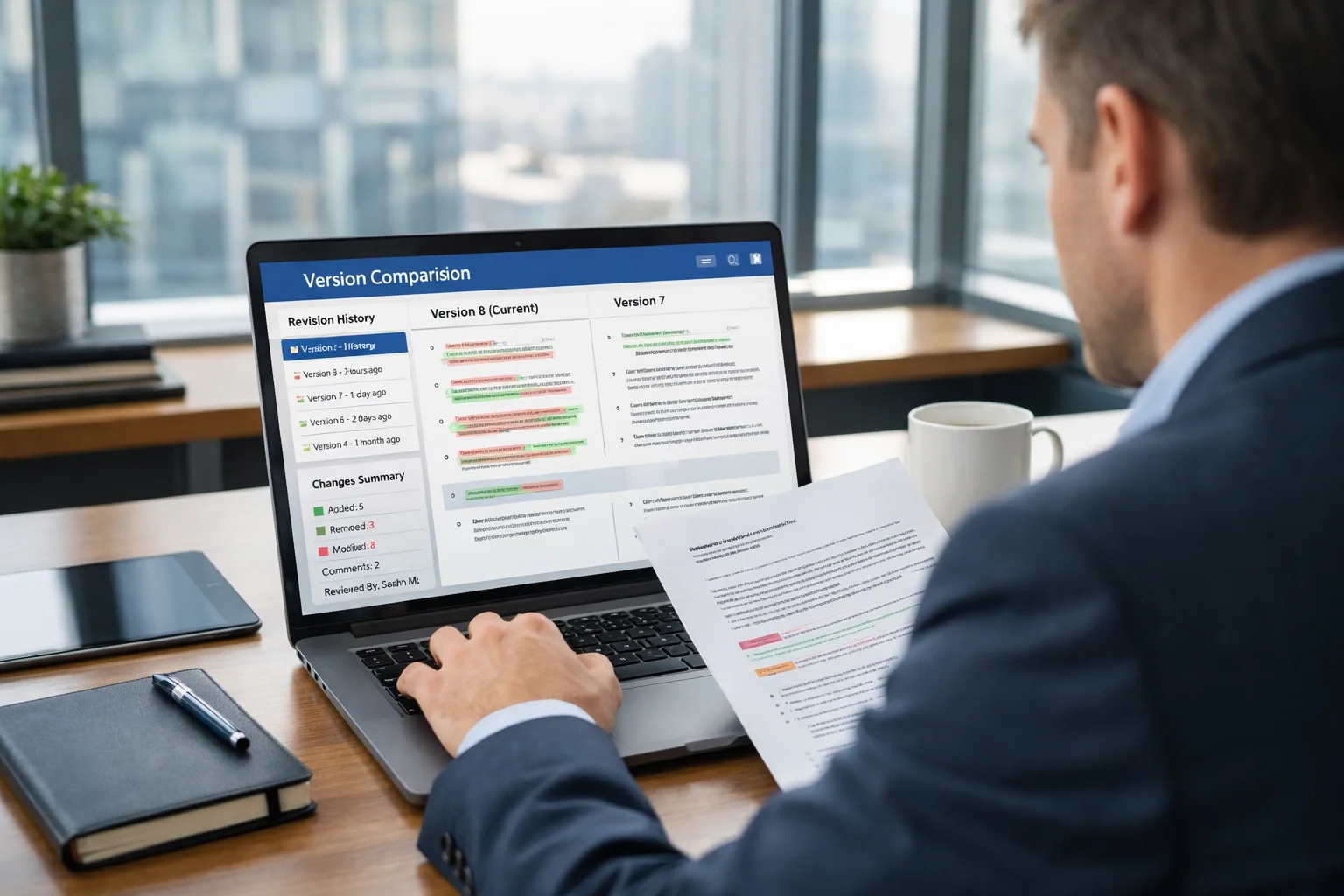 Document Version Control EDMSNext